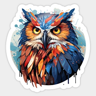 Owl Bird Animal World Wildlife Beauty Discovery Sticker